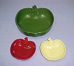 Hazel Atlas Apple Bowls